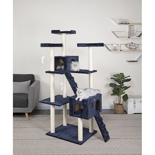 Go Pet Club 72" Cat Tree & Reviews Wayfair